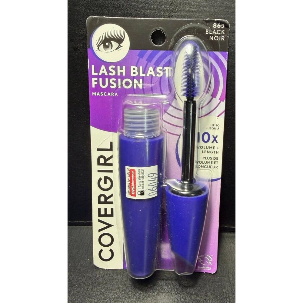 CoverGirl Lash Blast Fusion Mascara 865 Black Water Resistant